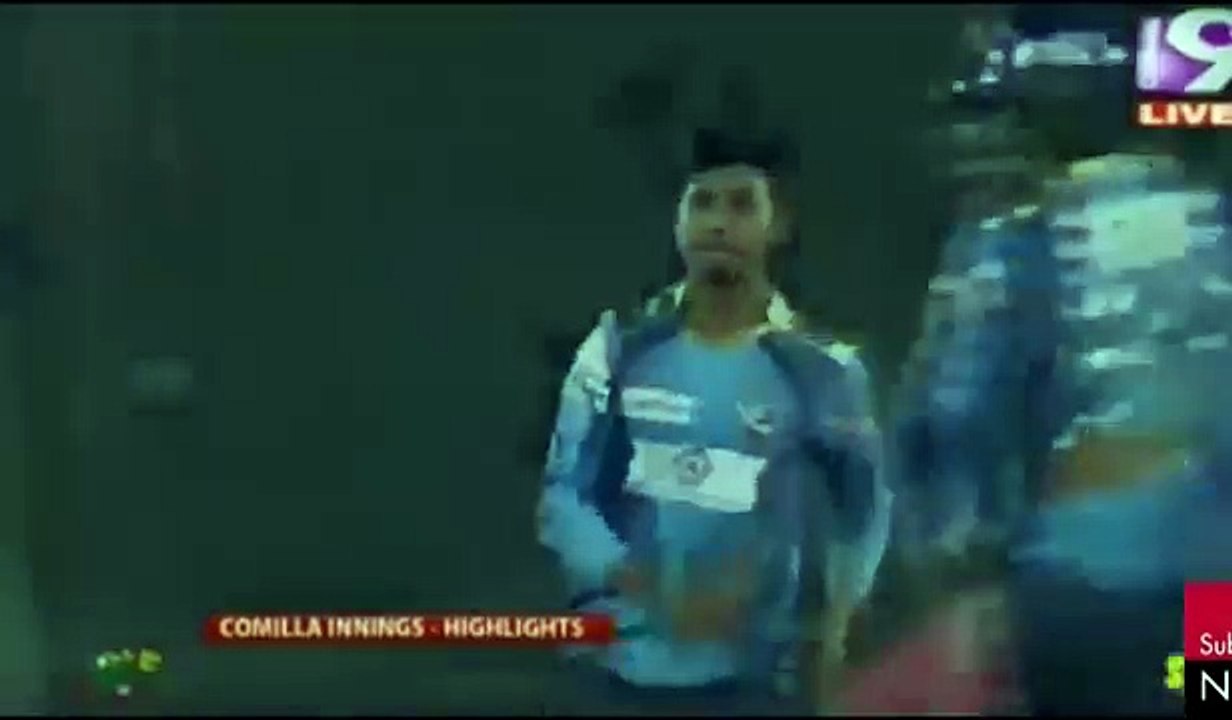 BPL 13 match || comilla victorians vs dhaka dynamites full highlights 2016||comilla innings