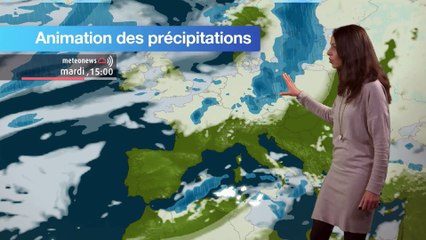 Prévisions météo pour la journée du mardi 15 novembre