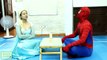 Fat Superman vs Elsa & Spiderman - DBZ Parody - Superman Kamehameha - In Real Life IRL Goku Vegeta