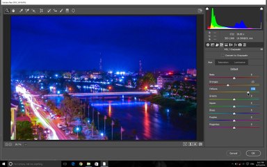 Camera Raw Filter Bridge Shot