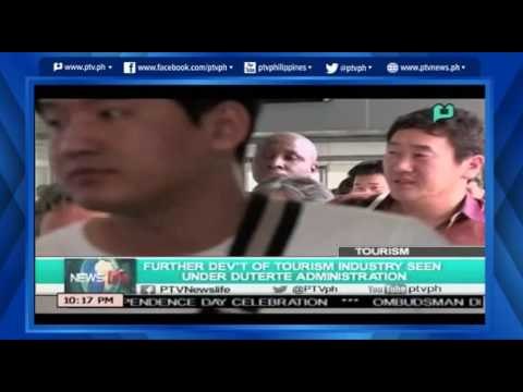 [NewsLife] Further development of tourism industry seen under Rody Duterte administration