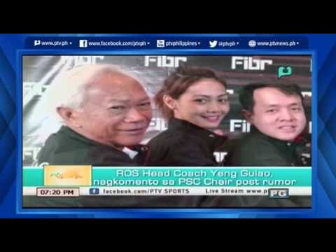 [PTVSports] ROS Coach Yeng Guiao, nagkomento sa PSC Chair post rumor [06|08|16]