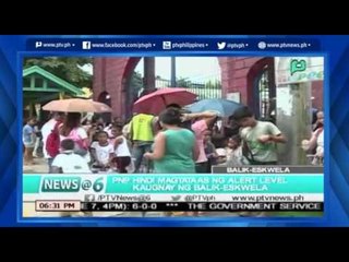 [News@6] PNP, hindi magtataas ng alert-level kaugnay sa Balik-Eskwela 2016 [06|07|16]