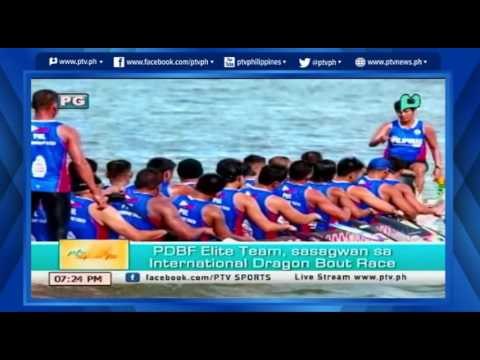 [PTVSports] PDBF Elite Team, sasagwan sa International Dragon Boat Race [06|02|15]