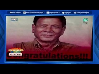 [Good Morning Boss] "Pagpasok ng bagong Administrayon sa ilalim ni Pres. Elect Rody Duterte"