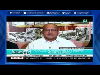 [News@6] Parallel investigation sa 2 dibisyon, ng NBI inilunsad [05|31|16]