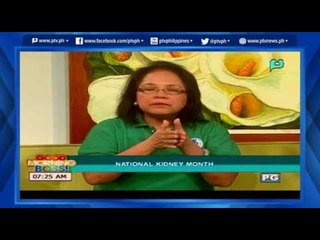 [Good Morning Boss] National Kidney Month [06|01|16]