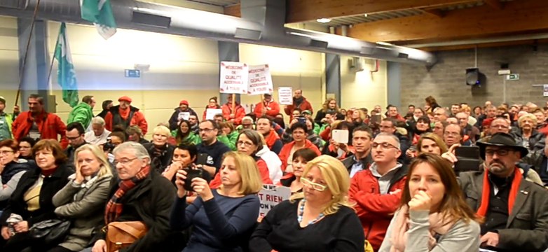 Maggie De Block invitée à Jurbise par Jacqueline Galant. Vidéo Eric Ghislain