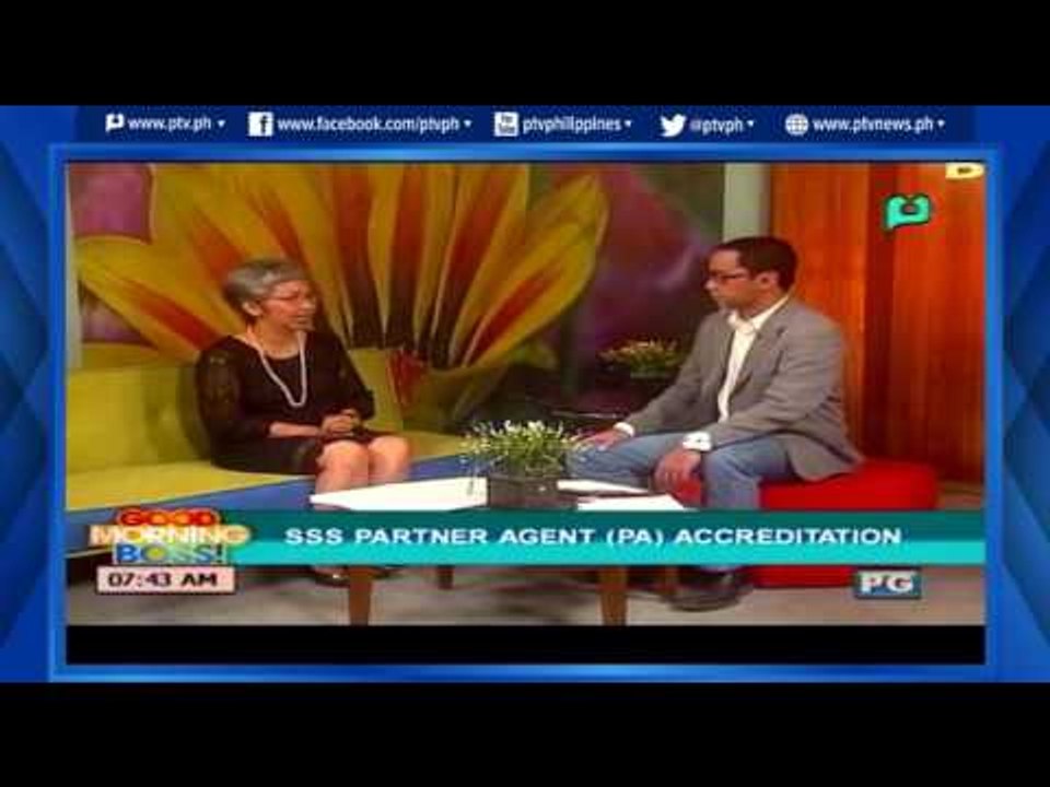 [Good Morning Boss] Usapang SSS: SSS Partner Agent (PA) accreditation [06|15|16]