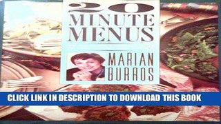 [PDF] FREE 20-minute Menus - Time-wise Reciepes   Strategic Plans For Freshly Cooked Meals Every
