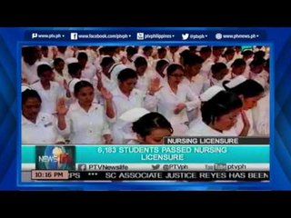 [NewsLife] 6,183 students passed the Nursing Licensure Exam [06|17|16]
