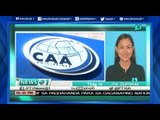 [News@1] CAAP: di gaano makakaabala ang plano ni Duterte na uwian mula Davao patungong Maynila