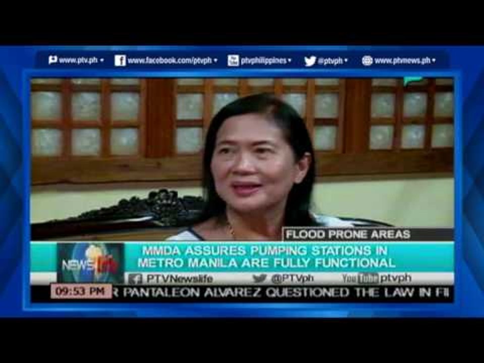 [NewsLife] MMDA: Pumping  stations in Metro Manila are fully functional [06|17|16]