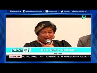 [News@1] DSWD Sec. Soliman, umaasang maipagpapatuloy ng susunod na admin ang 4Ps