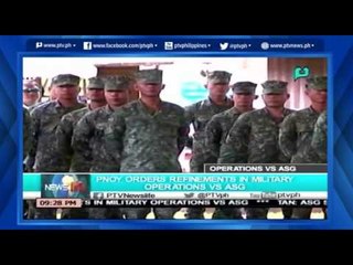 [Newslife] PNoy orders refinements in military operations vs ASG [06|15|16]