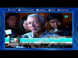 [NewsLife] Duterte's cabinet almost complete [06|14|16]
