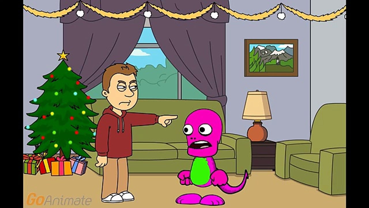 Barney Gets Grounded on Christmas