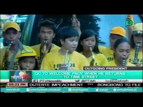 [NewsLife] QC to welcome PNoy when he returns to Time street [06|28|16]