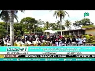 [News@1] Bagong gusali ng Sultan Mastura Nat'l HS sa Maguindanao, pinasinayaan [06|27|16]