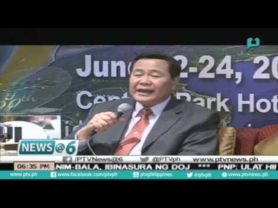 [News@6] Justice Carpio, tiwalang tatalima ang China sa desisyon ng arbitral tribunal [06|23|16]