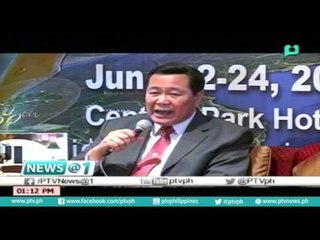 [News@1] Justice Carpio, tiwalang tatalima ang China sa desisyon ng "arbitral tribunal" [06|24|16]