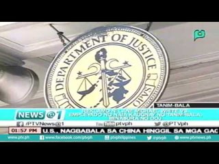 Reklamo ni Lane Michael White vs empleyado ng NAIA kaugnay ng "Tanim-Bala", ibinasura ng DOJ