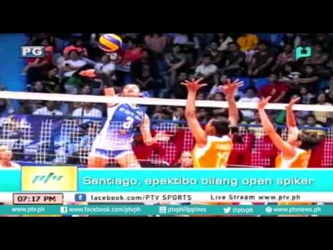 [PTVSports] Santiago, epektibo bilang 'Open spiker' [06|24|16]