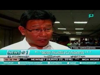 [News@1] SC naghanda ng "Writ of Kalikasan" vs 5 mining companies sa Zambales [06|22|16]