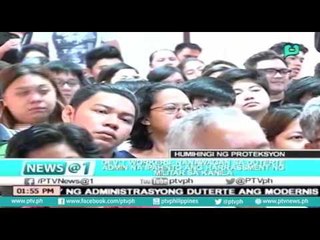 Dev't workers, nanawagan sa Duterte Administration na ipahinto ang harrassment ng militar sa kanila