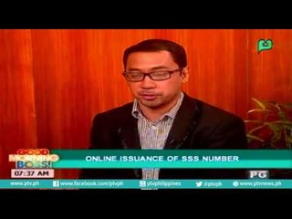 [Good Morning Boss] Usapang SSS: Online issuance of SSS number [06|27|16]