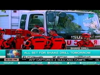 [NewsLife] All set for Metro Manila Shake Drill tomorrow [06|21|16]