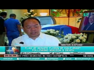 [NewsLife] Flag at Senate flown at half-mast following Maceda's death [06|21|16]