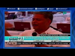 [News@1] Senior HS Program, makakapagbigay ng pagkakataon pag-isipan ang career para sa mga kabataan