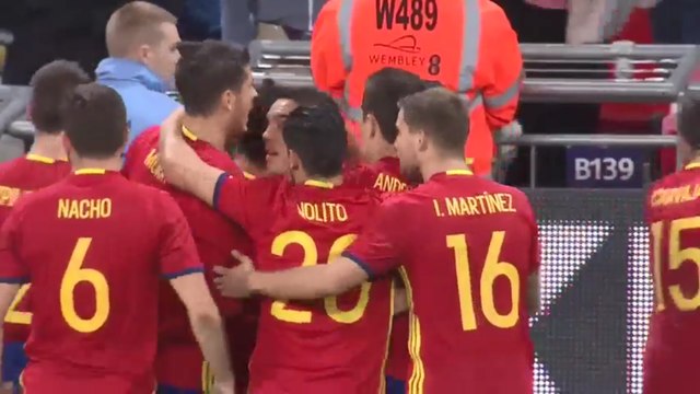 Spain vs England 2-2 - all goals highlights friendly match 15-11-2016