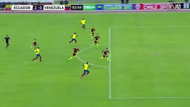 Goal HD Miller Bolanos - Ecuador	2-0	Venezuela 15.11.2016