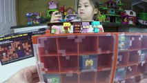 MINECRAFT SURPRISE BOXES & NETHER WORLD CASE Chocolate Egg   Spiderman Surprise Eggs Toys Review