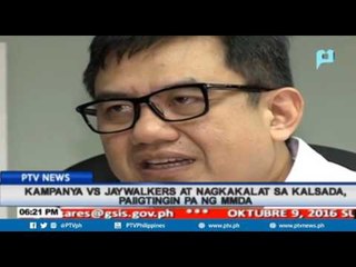 Kampanya vs Jaywalkers at nagkakalat sa kalsada, paiigtingin pa ng MMDA