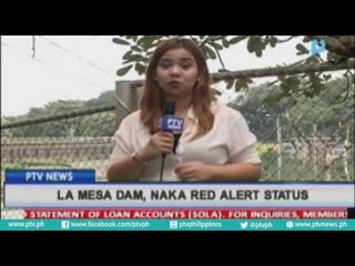 La Mesa Dam, naka Red Alert Status