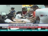COMELEC shelves voter listing