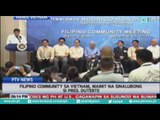 Filipino community sa Vietnem mainit na sinalubong si Pres. Duterte