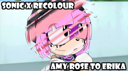 Sonic X Recolor: Amy Rose to Erika