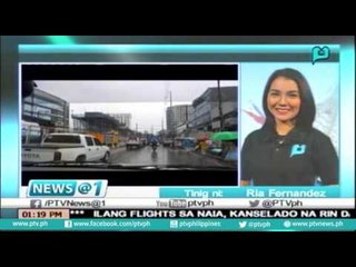 [News@1] Baha sa ilang lugar sa Quezon, humupa na ulat ni Ria Fernandez[07|08|16]
