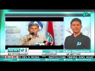 [News@1] NDRRMC, patuloy na naka-alerto sa epekto ng bagyong Butchoy [07|06|16]