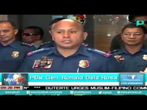 PNP chief Dela Rosa advised the 5 PNP generals to face the allegations