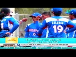 [PTV Sports] Blu Girls Phil. mapait ang pagkatalo kontra USA [07|06|16]