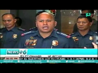 3 PNP Officials umano'y sangkot sa droga nakipagpulong na kay PNP Chief Dela Rosa