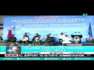 [NewsLife] Fallorina vows to curb terrorism, other threats [07|05|16]