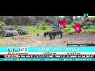 [News@1] CPP, nakiisa na sa kampanya ni Pres. Duterte vs. Iligal na droga [07|05|16]