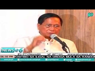 [News@6] Dureza: ipagpapatuloy ang nasimulan ng ahensya upang makamit ang kapayapaan [07|04|16]