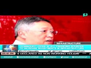 [NewsLife] Dominguez looks at all financing sources to increase investments in infrastructure